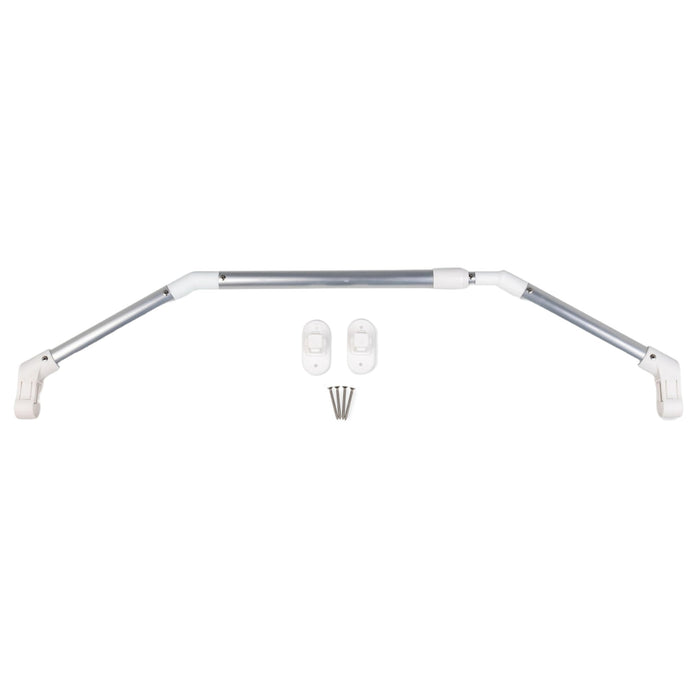 Camco 43764 Shower Extender Curtain Rod, fits 35"-42"
