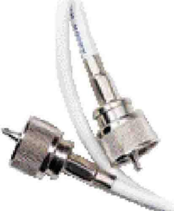 Ancor 189849 RG8X Coaxial Cable Assembly (One End), White 50'