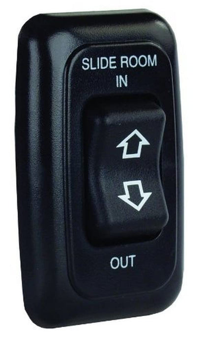 JR Products 12285 Single RV Slide Out Switch with Bezel