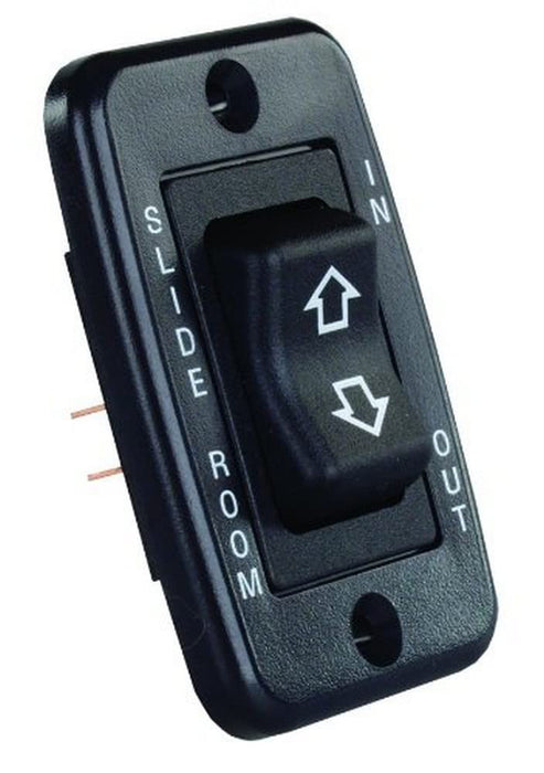 JR Products 12355 Low Profile RV Slide Out Switch with Bezel