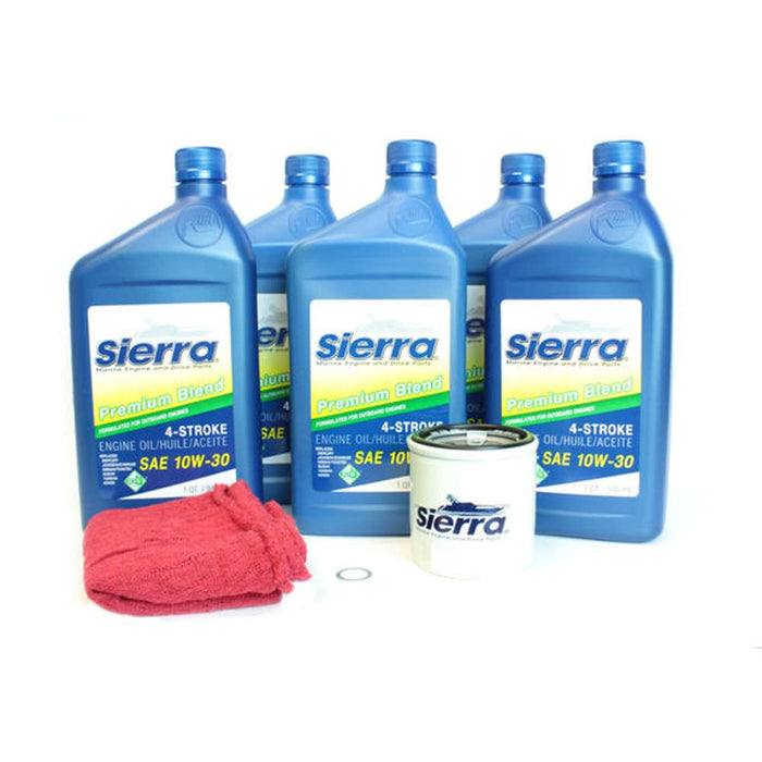 Sierra 18-9391 Yamaha 4 Stroke Oil Change Kit, Replaces Yamaha LUB-MRNMD-KT-10