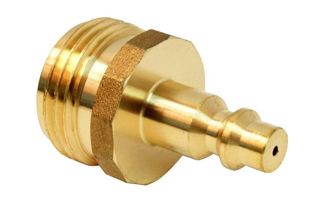Valterra P23510LFVP Blow Out Plug, Brass w/Quick Connect