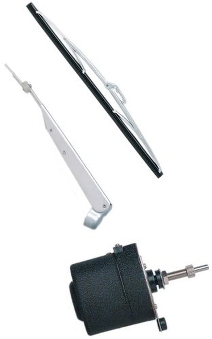 Marinco 32000 STD Wiper Kit 12V (Includes Motor, 11.5" S/S Curved Blade & Adj. S/S Arm)