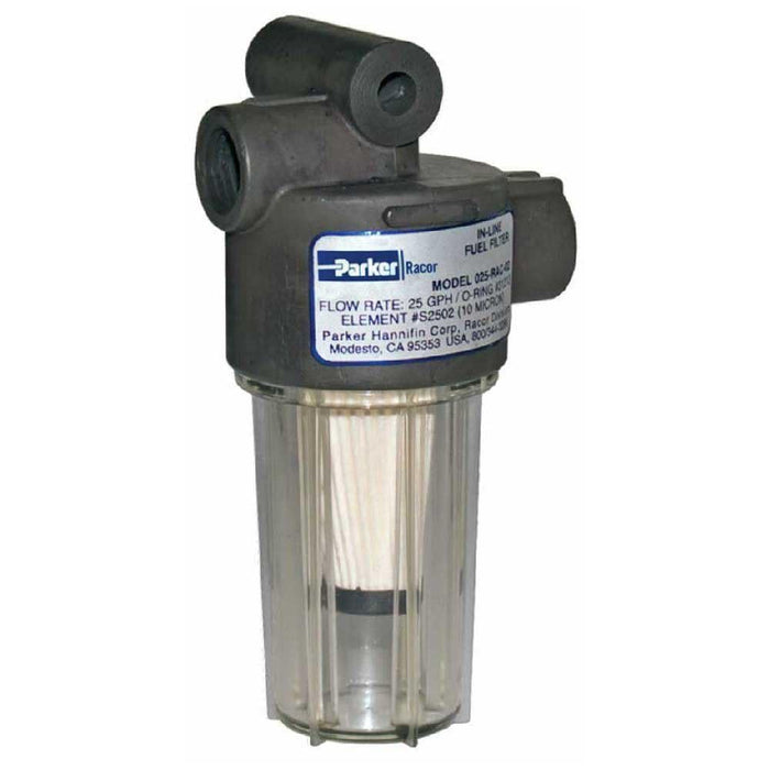 Racor 025-RAC-02 In-Line Gas Filter (10M) 1/4 — Freeport Marine Supply