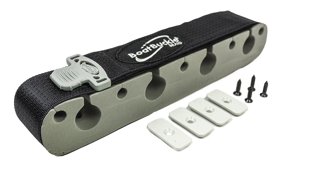 BoatBuckle F15435 Vertical Rod Hold-Down PLUS 12"