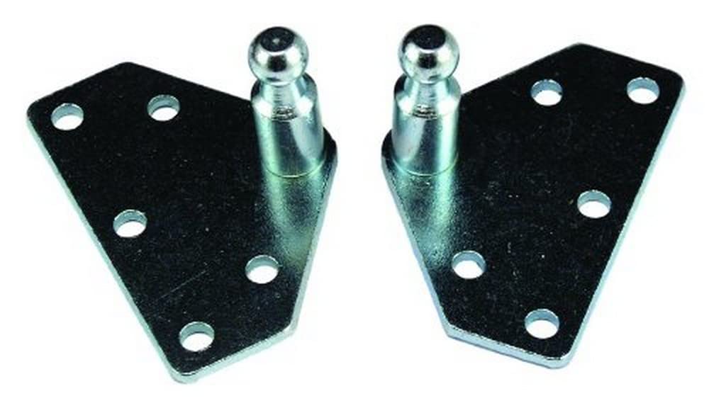 JR Products BR-10336 Gas Spring Mounting Brackets Flat, 2/pk