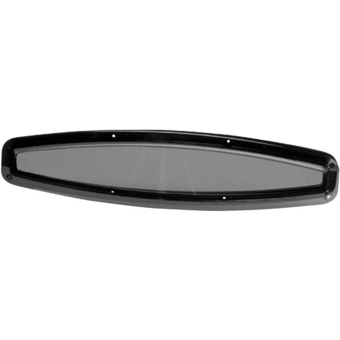 Beckson Marine PF100-SB PF100 Newport Oval Flex-Port, Smoked Lens, Black Trim Ring