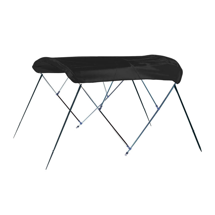 Carver Covers A4675TB02 46" High 3 Bow Fully Assembled Bimini Top Jet Black