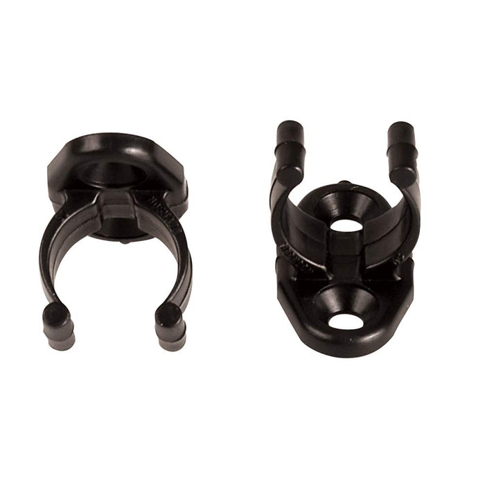 Beckson Marine CLP-3/4 Clipper Holding Clips, Black, 1 pr.