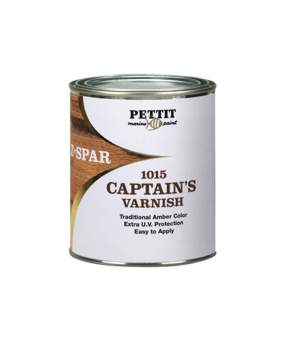 Pettit 8710108 Captain's Varnish, Qt.