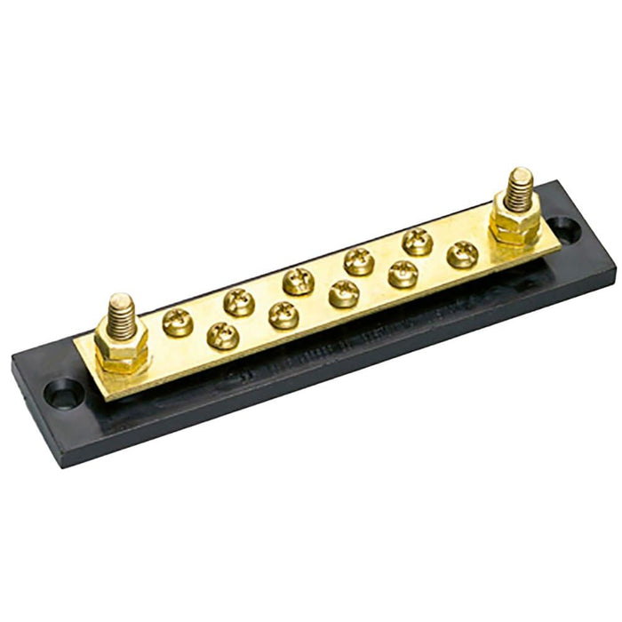 Cole Hersee M-449-BP Fuse Block Term.10 Gang Carded