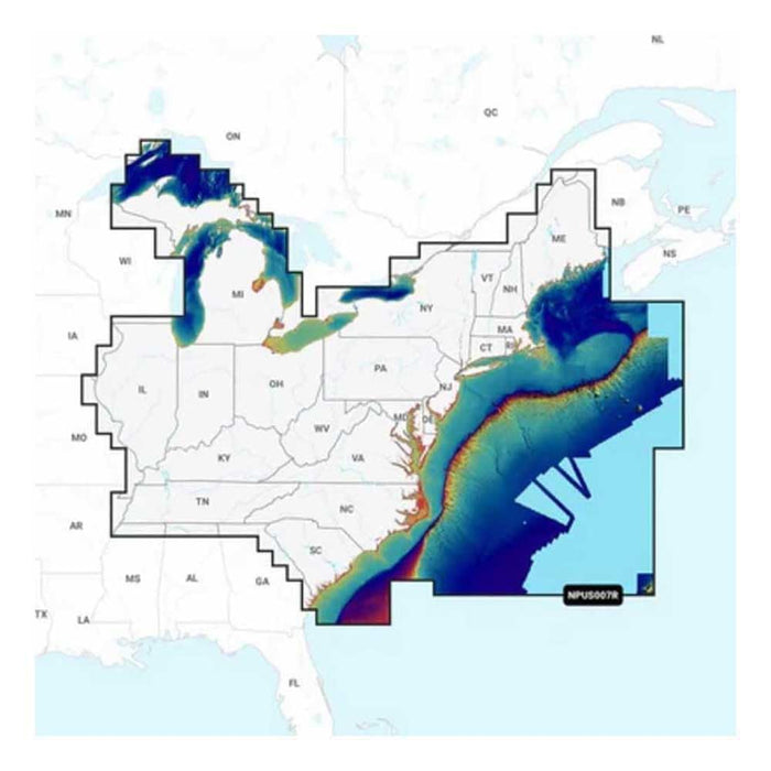 Navionics 010-C1370-40 Platinum+ Cartography, U.S. East