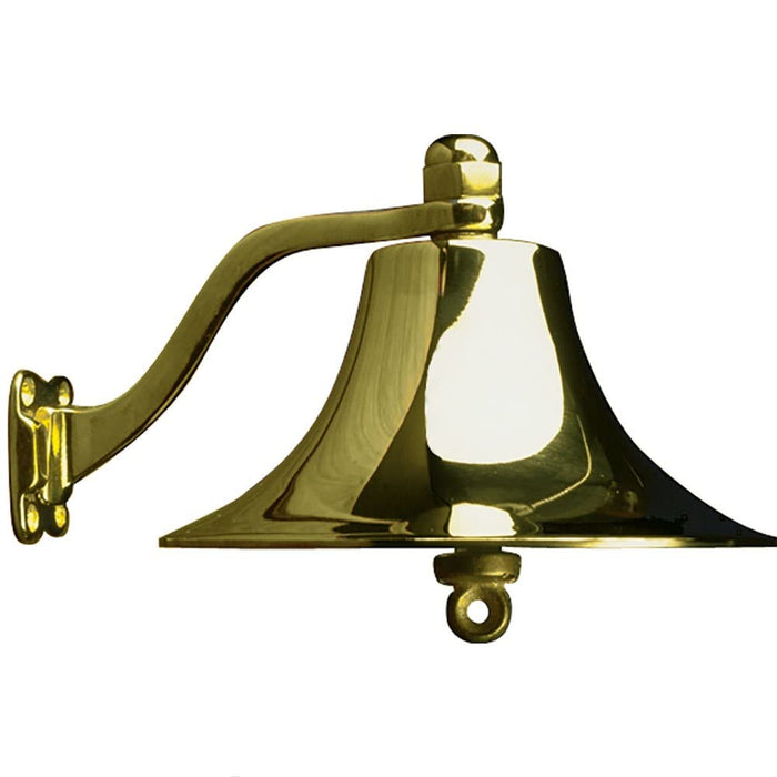 Sea Dog 455720 SeaDog Cast Polished Brass Bell | #6 Fastener