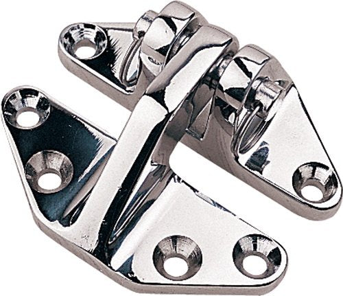 Sea Dog 204280-1 SeaDog 2-1/2" Chrome Brass Hatch Hinge | #10 Fastener
