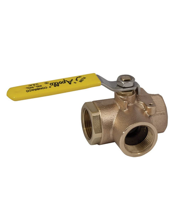 Conbraco/Apollo 70-603-10 1/2" 3-Way Bronze Diverter Valve