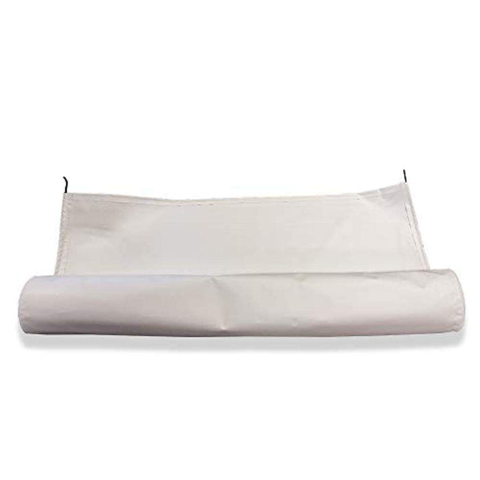 Powerwinch DG1490042 Carefree Slideout Awning Replacement Fabric, White, 149"