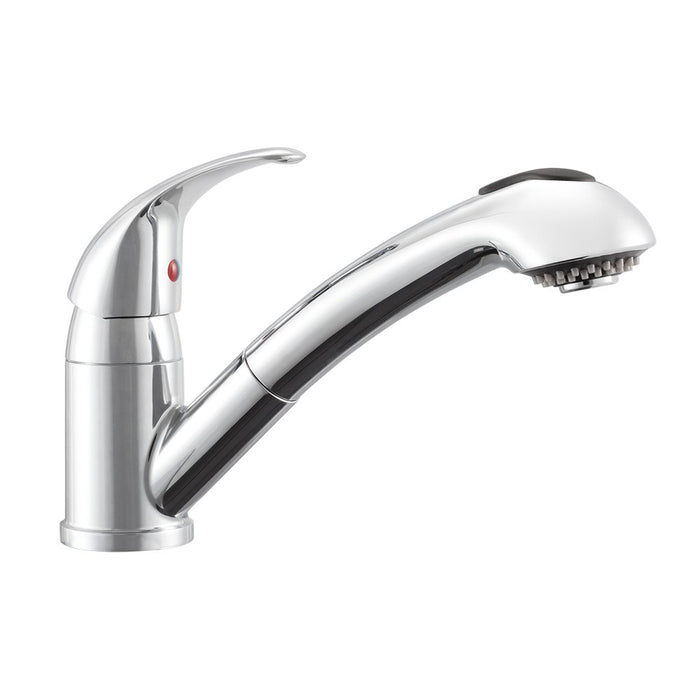 Dura Faucet DF-NMK852-CP Designer Pull-Out Kitchen Faucet, Chrome