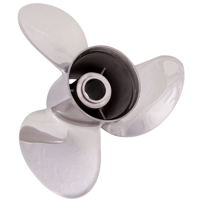 Solas 9531-140-21 Rubex NS3 SS 3-Blade Propeller, RH, 4-3/4" Gearcase, 14 x 21, Interchangeable Hub