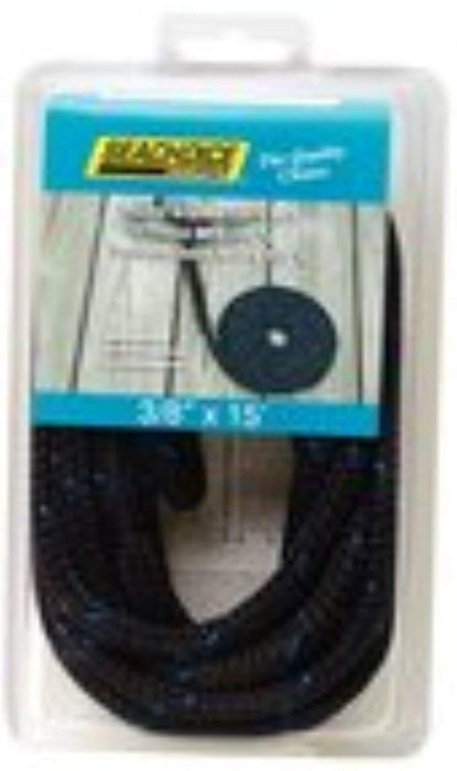 Seachoice 42451 Double Braided 100% MFP Dock Line 3/8" x 15' Burgundy w/Black, Tracer