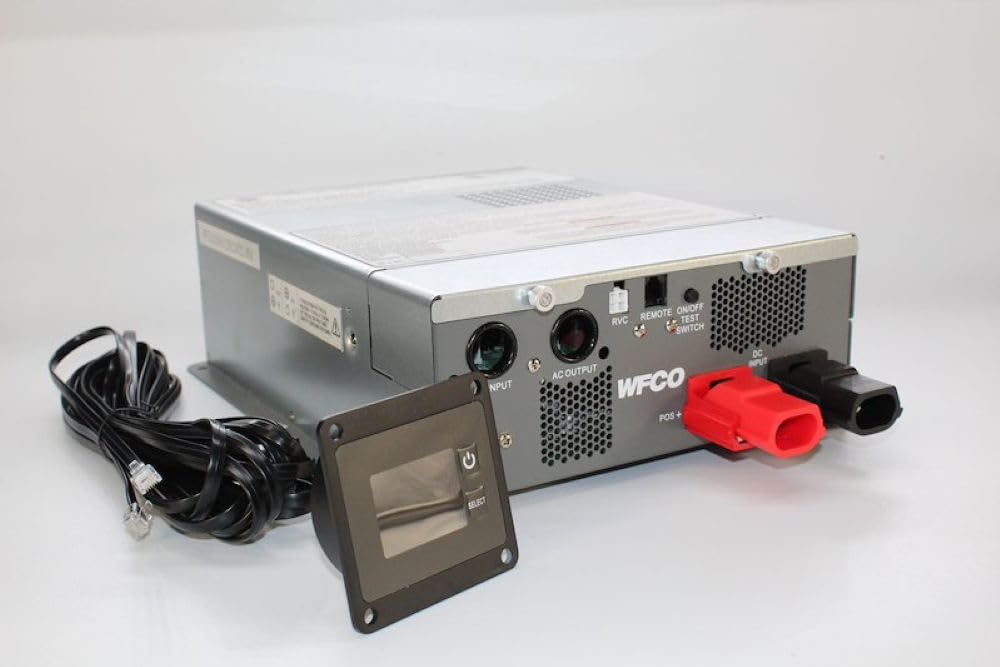 Artis Products WF-5318 WFCO Pure Sine 5300 Series Inverter w/Transfer Relay, 1800w
