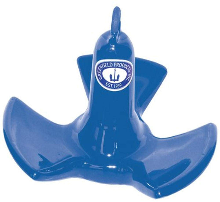 Greenfield Products 514-R Tri-Fluke River Anchor PVC Coated