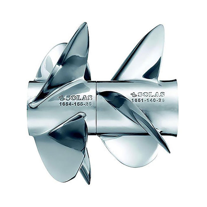 Solas Propeller 1651-140-27 Solas Dual Propeller for Mercruiser Bravo Three, SS, Rear