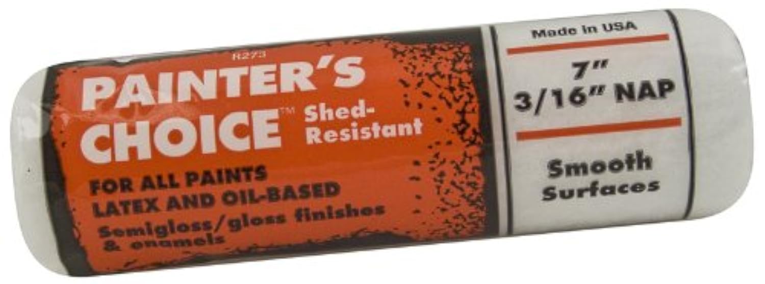 Wooster Brush R2737 Wooster Painter's Choice 7" Roller Cover 3/16" Nap
