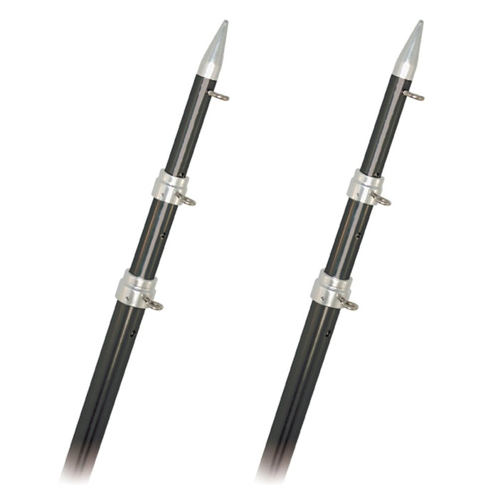 Rupp Marine A0-1800-CFT Rupp Top Gun Outrigger Poles Telescopic Carbon Fiber 18'