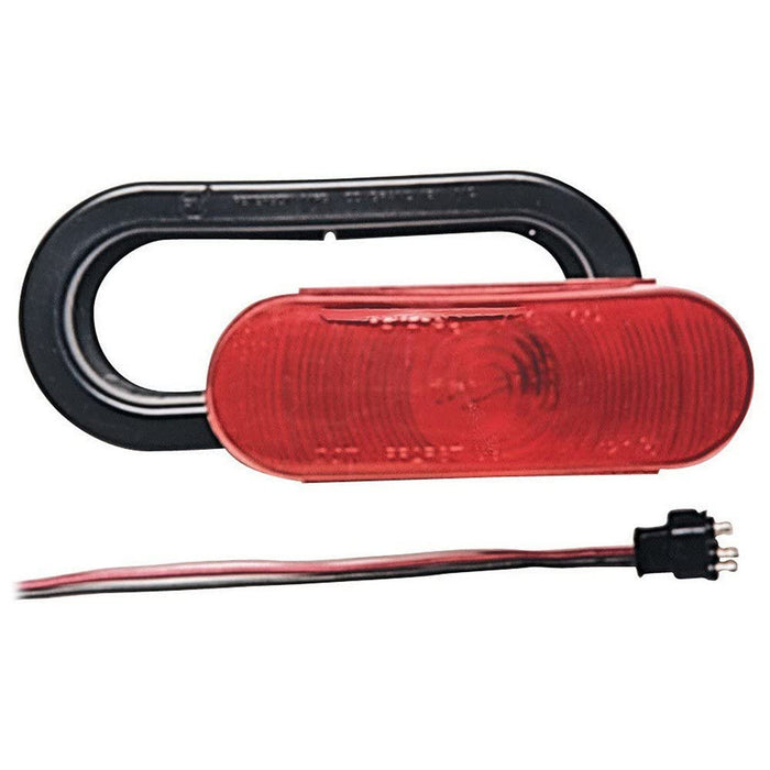 Anderson E421KR Oval Stop/Turn/Tail Light Kit Red