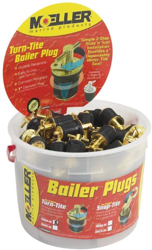 Moeller 020899-50 Brass Turn-Tite Drain Plug Display