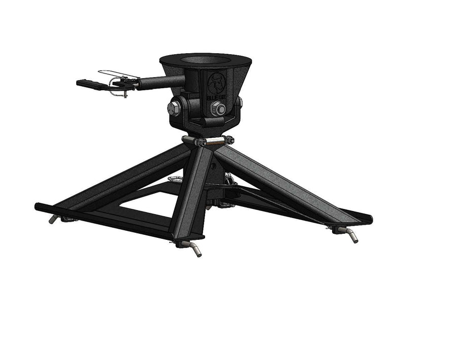 Blue Ox BXR2410 5th Wheel Hitch, Industry Standard Rails