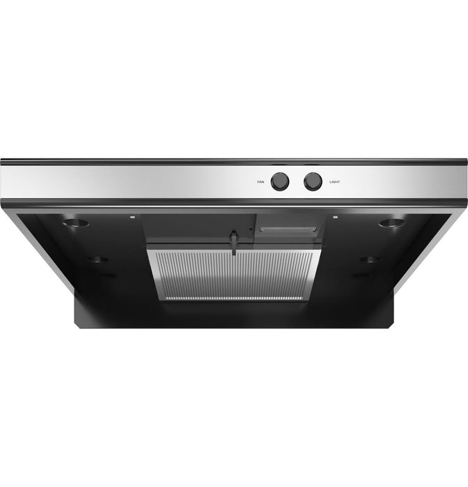 GE Appliances JNXR22SPSS Under The Cabinet RanRecirculation Hood