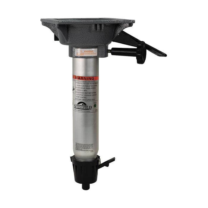 Springfield 1600607-L Taper-Lock 2-3/8" 2 Piece Pedestal Set (Includes Post &, Swivel)