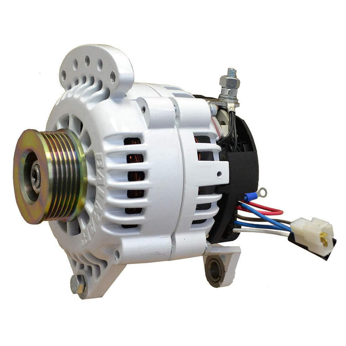 Balmar 604-120-K6 Alternator 120 AMP 12V 4" Dual Ft Saddle K6 Pulley w/Isolated, Ground