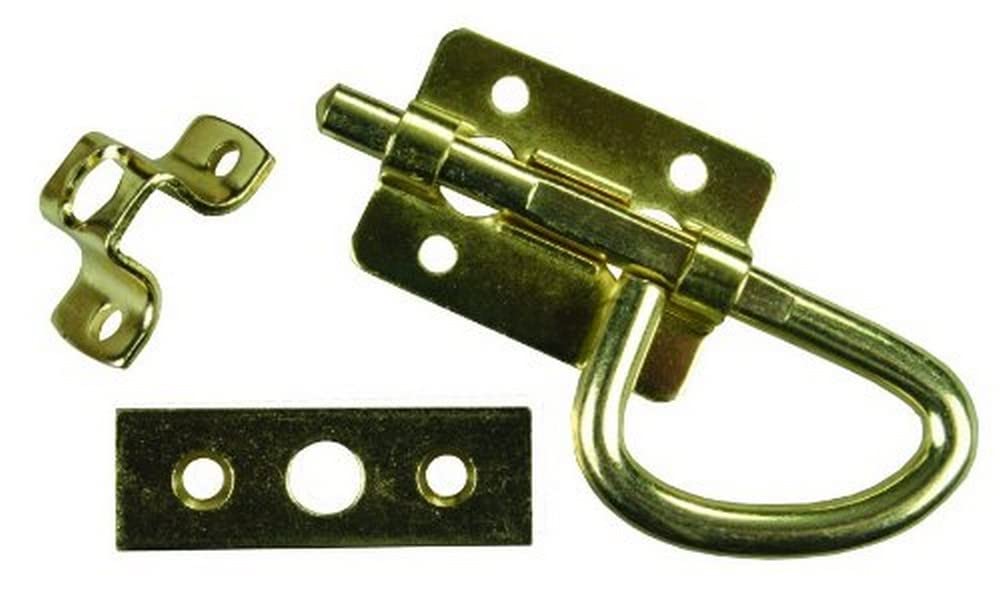 JR Products 20645 Universal Latch, Brass