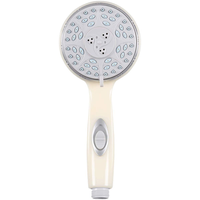 Camco 43712 Shower Head, Off-White w/On/Off Switch