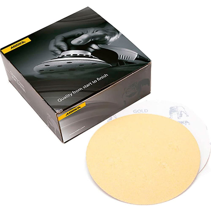 Mirka 23-332-800 Gold 5" PSA Disc, w/Liner, 800G