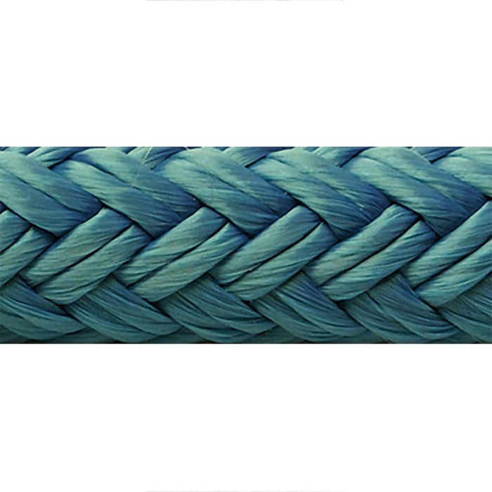 Seachoice Double-Braid Nylon Dock Line w/ Eye Splice, Pre-Shrunk, Heat Stabilized, 3/8 In. X 20 Ft., Blue