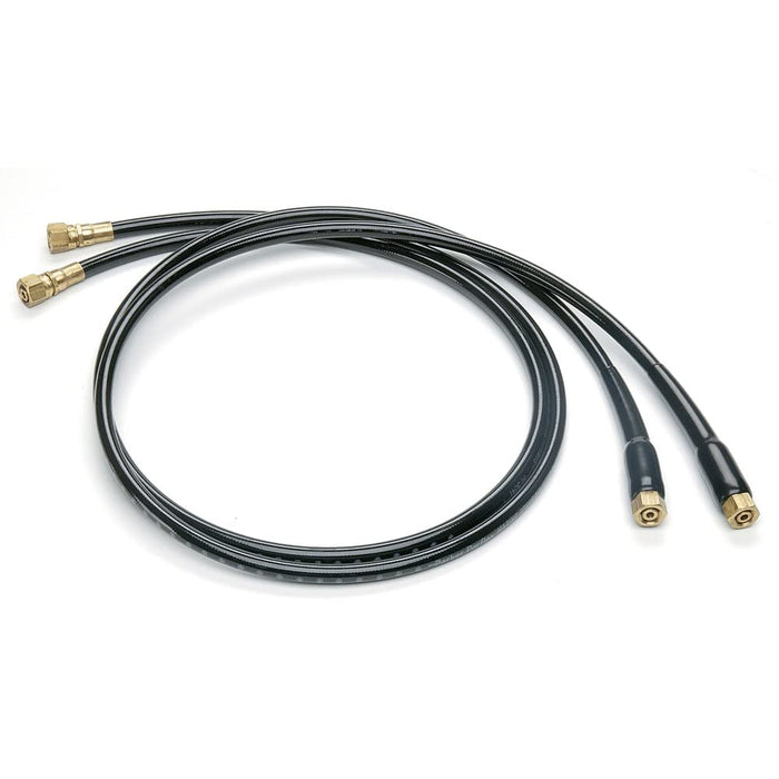 Uflex KITOB-16 Hydraulic OB Hose Kit (2-Pack), 16', Pre-Crimped Brass Fittings and Bend Restrictors