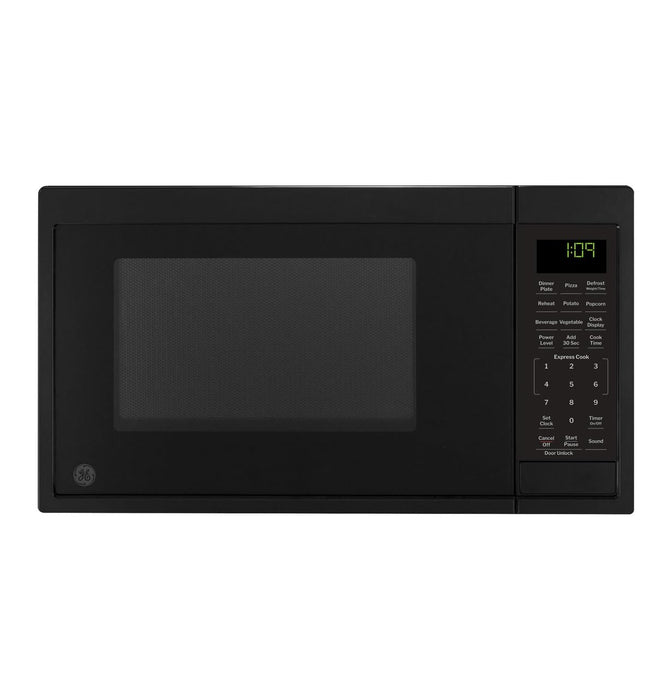 GE Appliances GCBK09N1WBB 0.9 Cu. Ft. Capacity Built-In Microwave Oven, Black