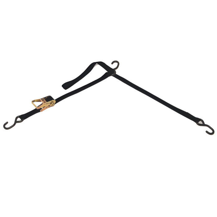 BoatBuckle F14218 P.W.C. Ratchet Tri-Down w/Soft Hook 1" x 8'