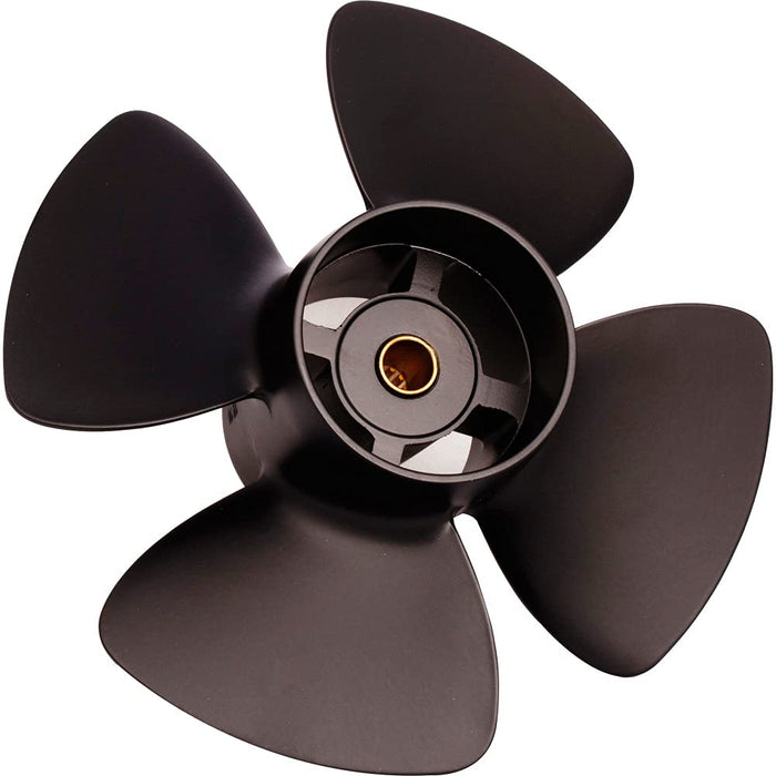 Solas Propeller 5013-087-05 Solas Amita 4 Aluminum 4-Blade Propeller for Nissan, & Tohatsu