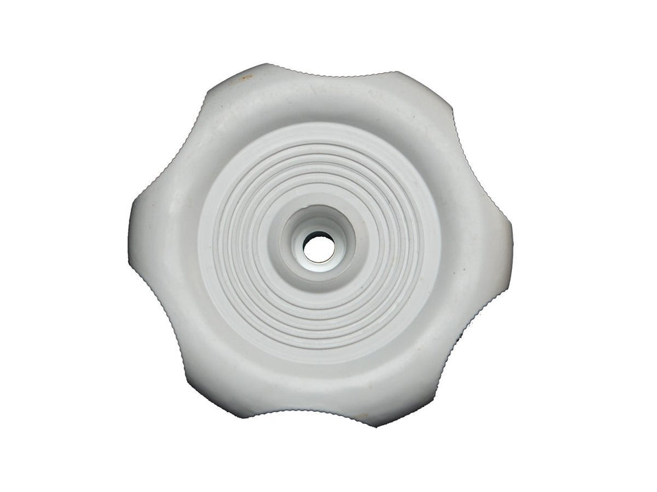 RV Designer H715 Wind Knob, 1/2", White