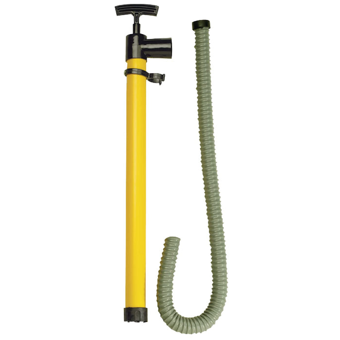 Seachoice 19151 Emergency Hand-Operated, 24 In., 8 GPM Marine Bilge Pump, Safety Yellow Finish