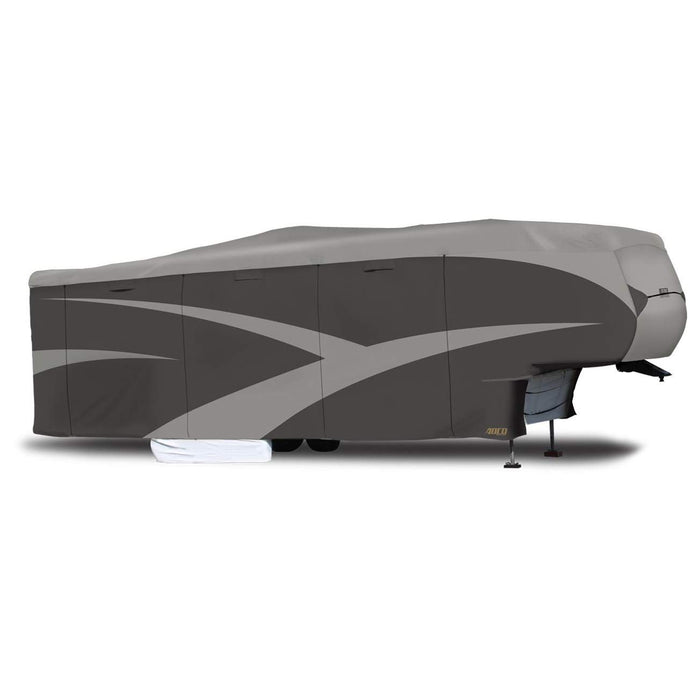 ADCO 52256 5TH Wheel & Toy Haulers Designer Series SFS AquaShed Cover, Gray