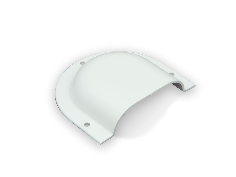B&B Molders 94280 Horseshoe Vent Cover, Polar White