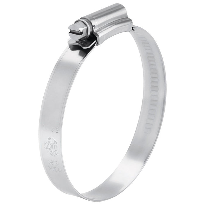 Scandvik 13694 ABA SS Hose Clamps, #52, 10 Pack