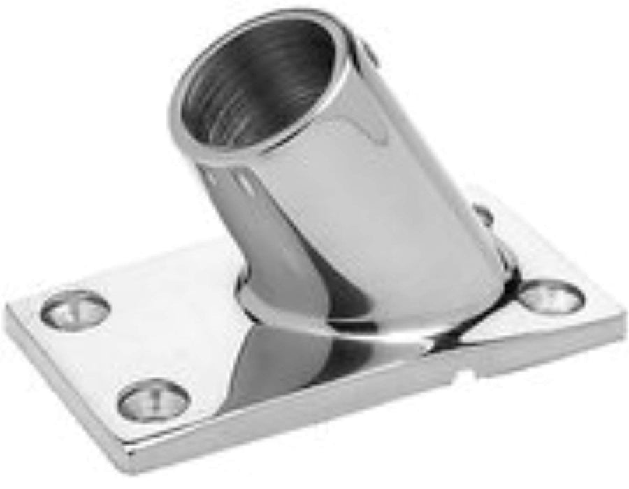 Seachoice 37891 Rectangular Base Rail Fitting for 7/8" OD Tubing