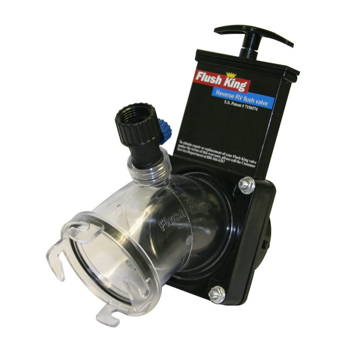 Valterra F02-4350 Flush King RV Reverse Flush Valve Clog Remover Backflow, Preventer