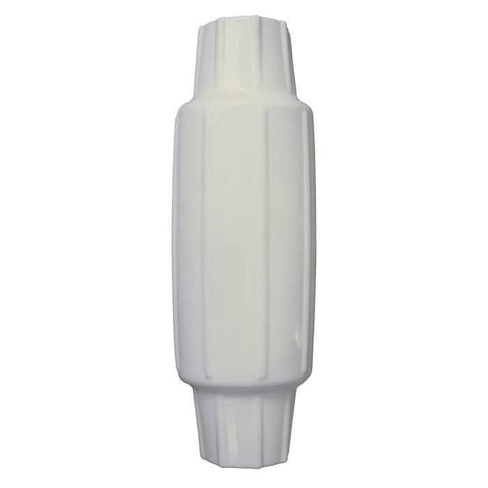 Dock Edge DE91120F Torpedo Bumper 6" x 23", White